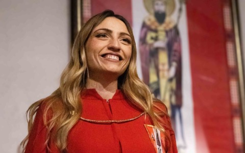 Celebrazione della Castellana della Contrada San Magno