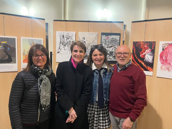 Dante al centro di una conferenza e mostra a Vanzaghello