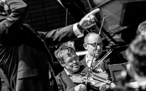 L’orchestra AllegroModerato al concerto di apertura del Palio di Legnano