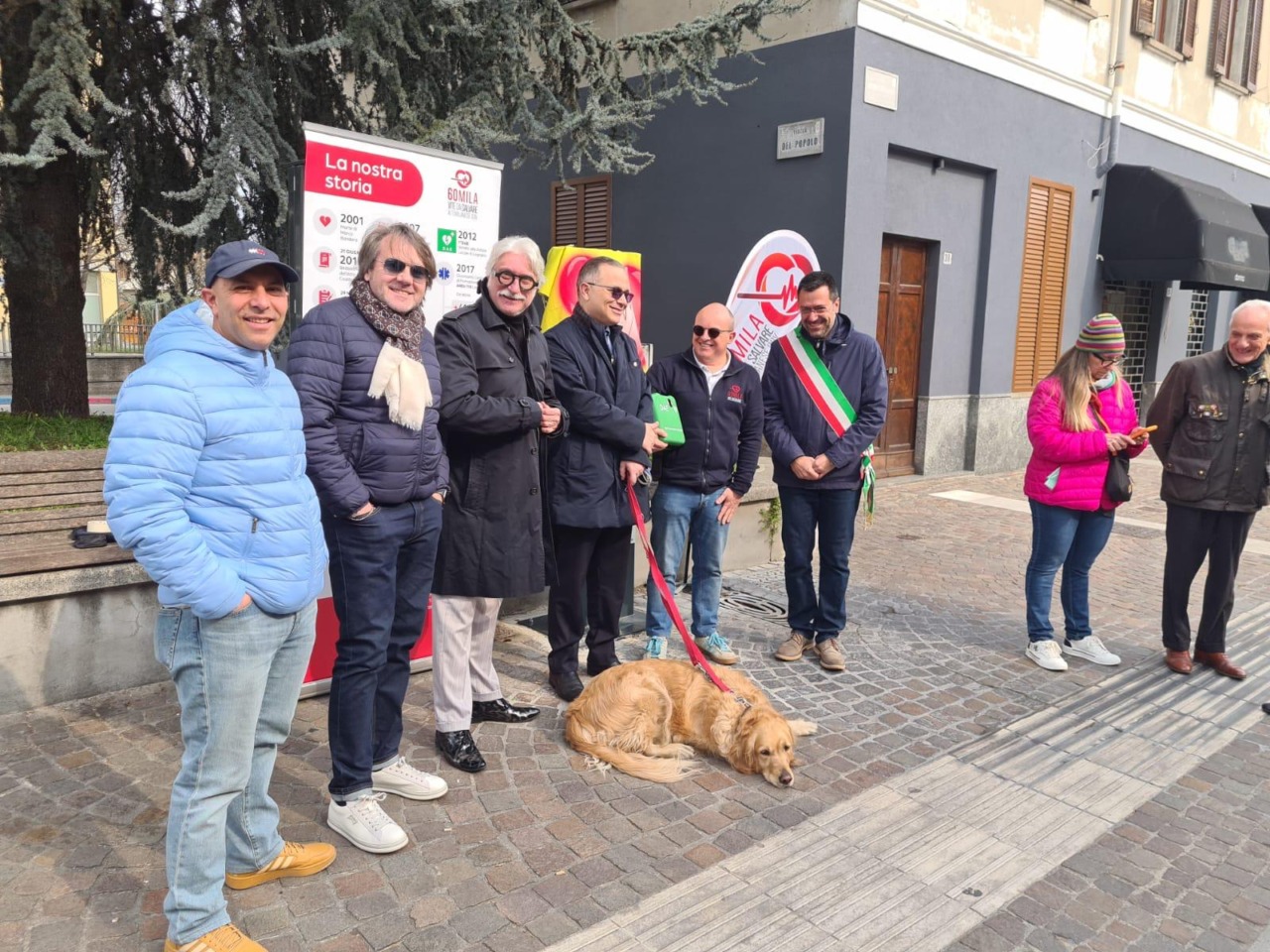 Legnano celebra l’inaugurazione della 57esima postazione di defibrillazione pubblica