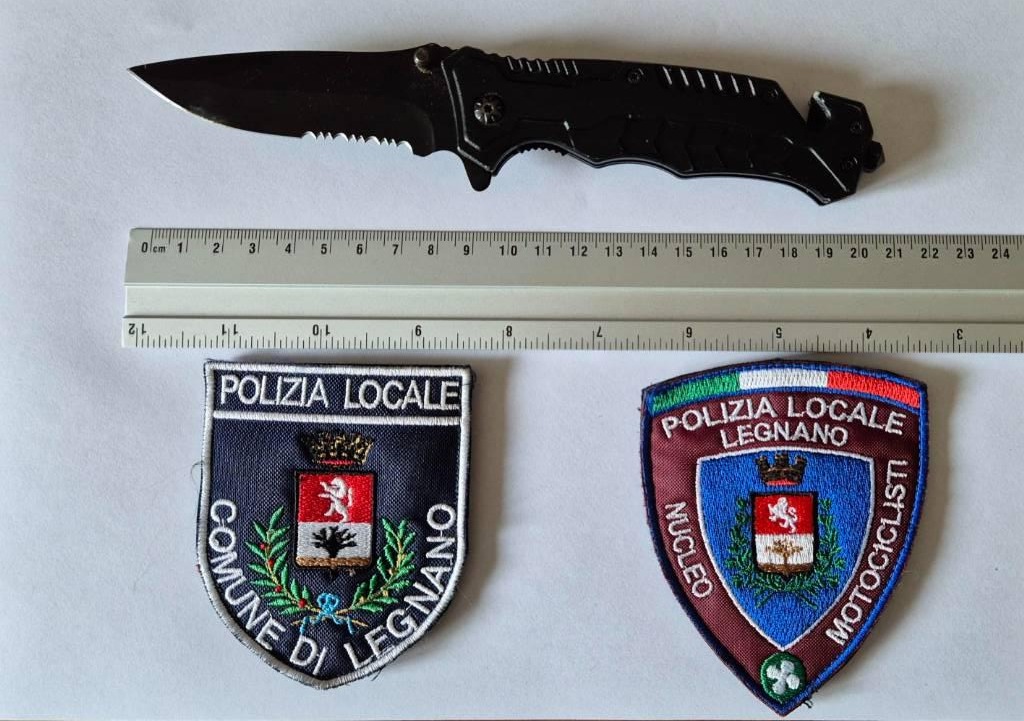 Denunce per porto di coltello e fuga in monopattino a Legnano