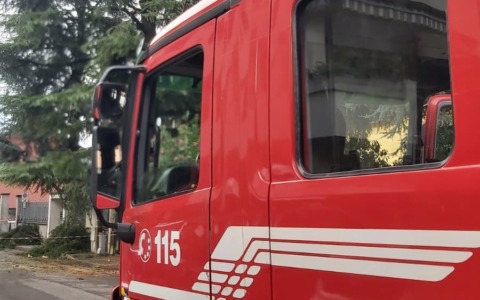 Forte vento provoca danni a Legnano: alberi caduti e auto danneggiate