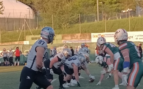 I Frogs Legnano subiscono la prima sconfitta ad Ancona