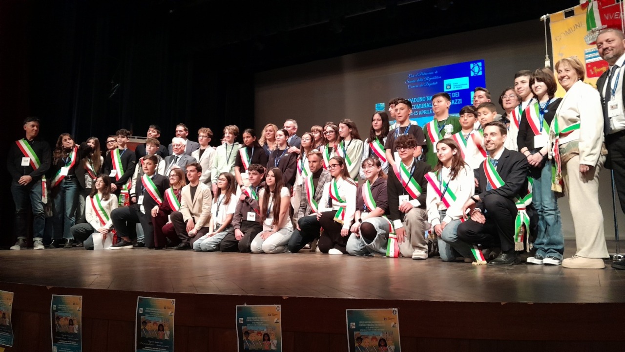 Il Raduno nazionale dei Consigli comunali dei ragazzi si svolge in Italia