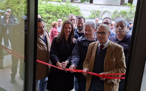 Inaugurata la nuova sede dello Spi-Cgil a San Vittore Olona