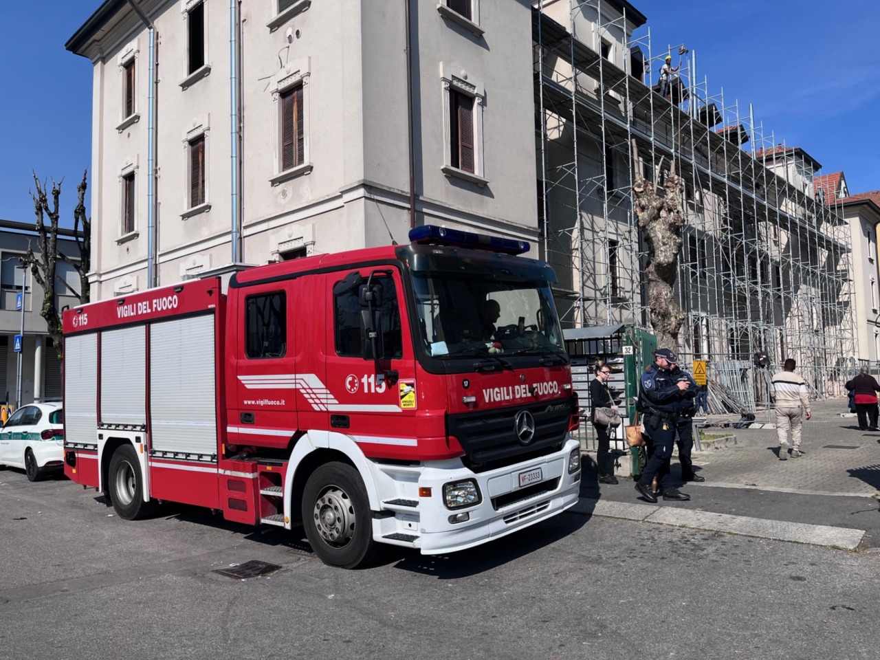 Incendio in palazzina: sfollati verso nuove sistemazioni comunali o temporanee