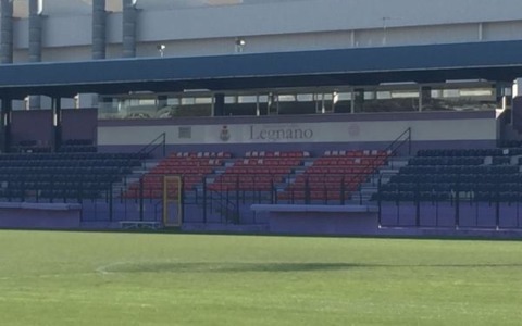 Iniziano i lavori di rifacimento dell’intonaco allo Stadio Giovanni Mari