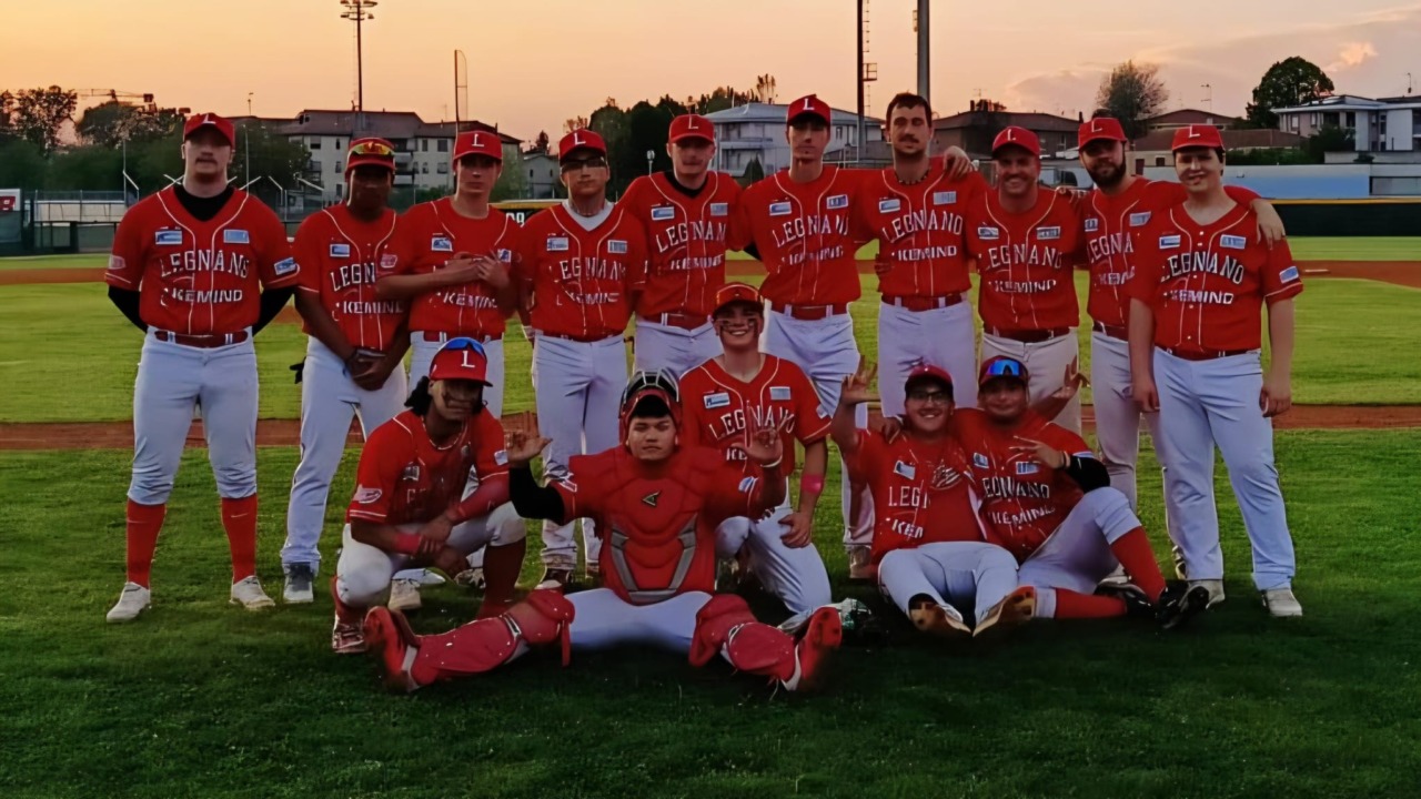 Legnano Baseball domina a Parma