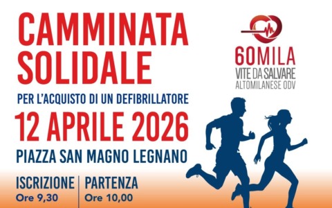 Ritorna la camminata solidale per un defibrillatore a Legnano