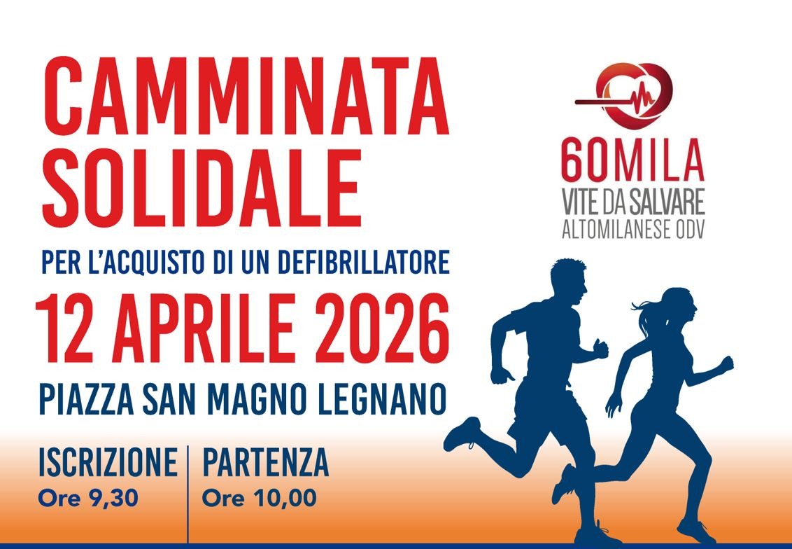 Ritorna la camminata solidale per un defibrillatore a Legnano