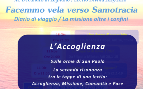 Ultima tappa della Lectio Divina con l’Azione Cattolica