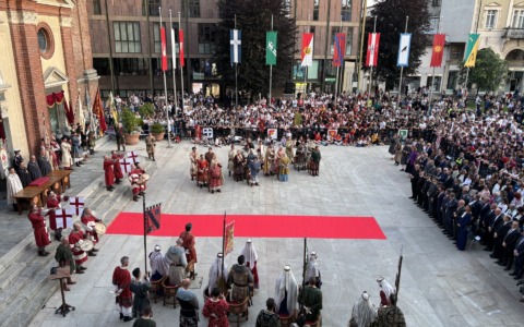 Avvicinamento al Palio di Legnano: emozioni in piazza