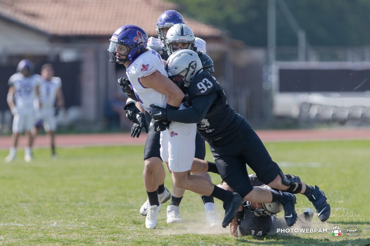 I FROGS Legnano sconfitti dai capolista Guelfi Firenze