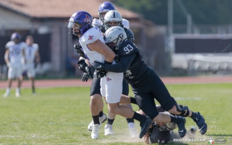 I FROGS Legnano sconfitti dai capolista Guelfi Firenze