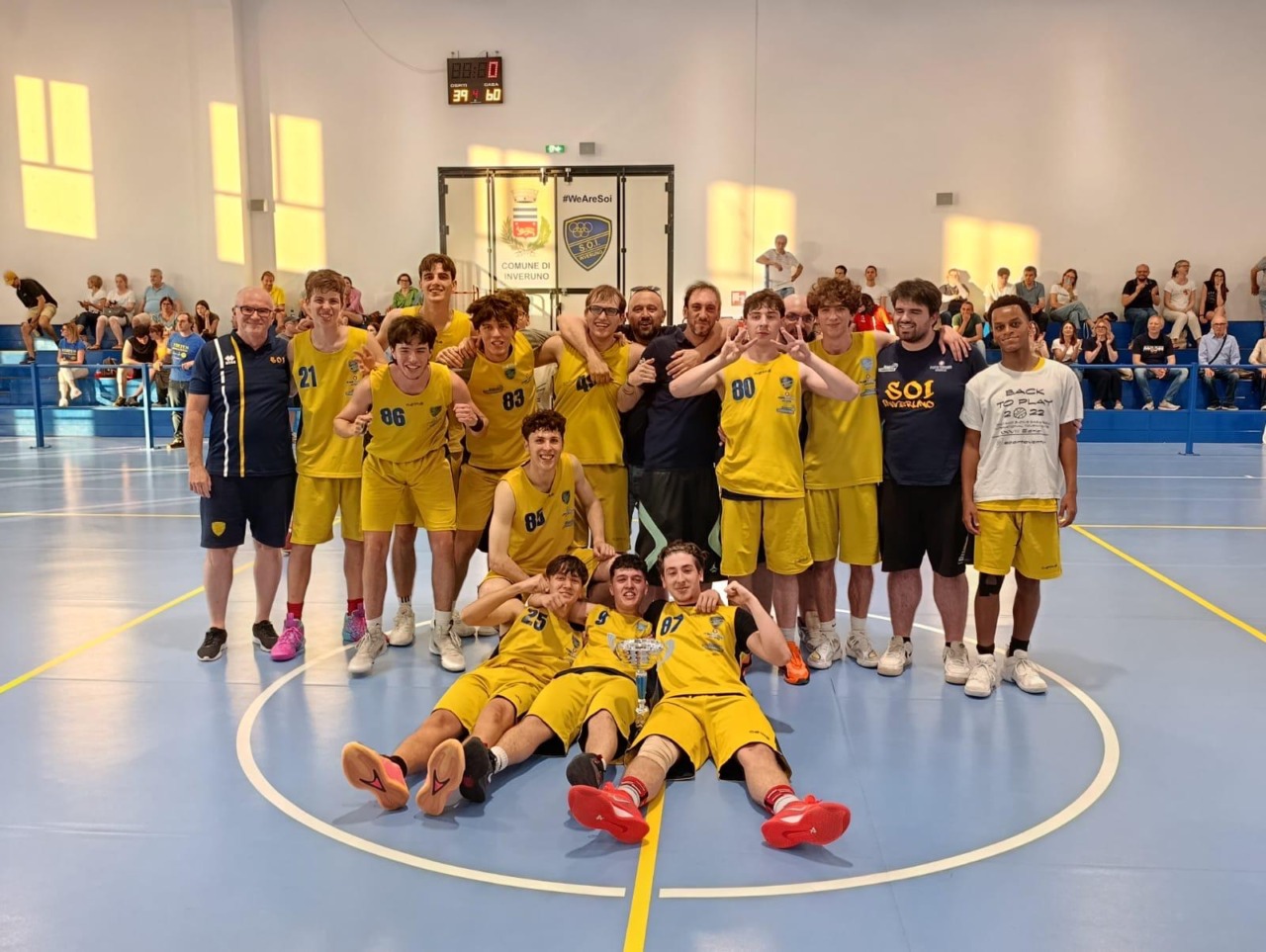 Il basket della SOI Inveruno trionfa nei campionati UISP