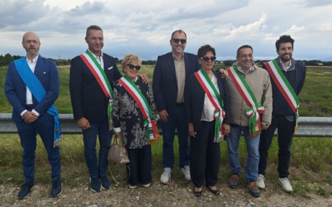Inaugurata la nuova area di laminazione sul fiume Bozzente