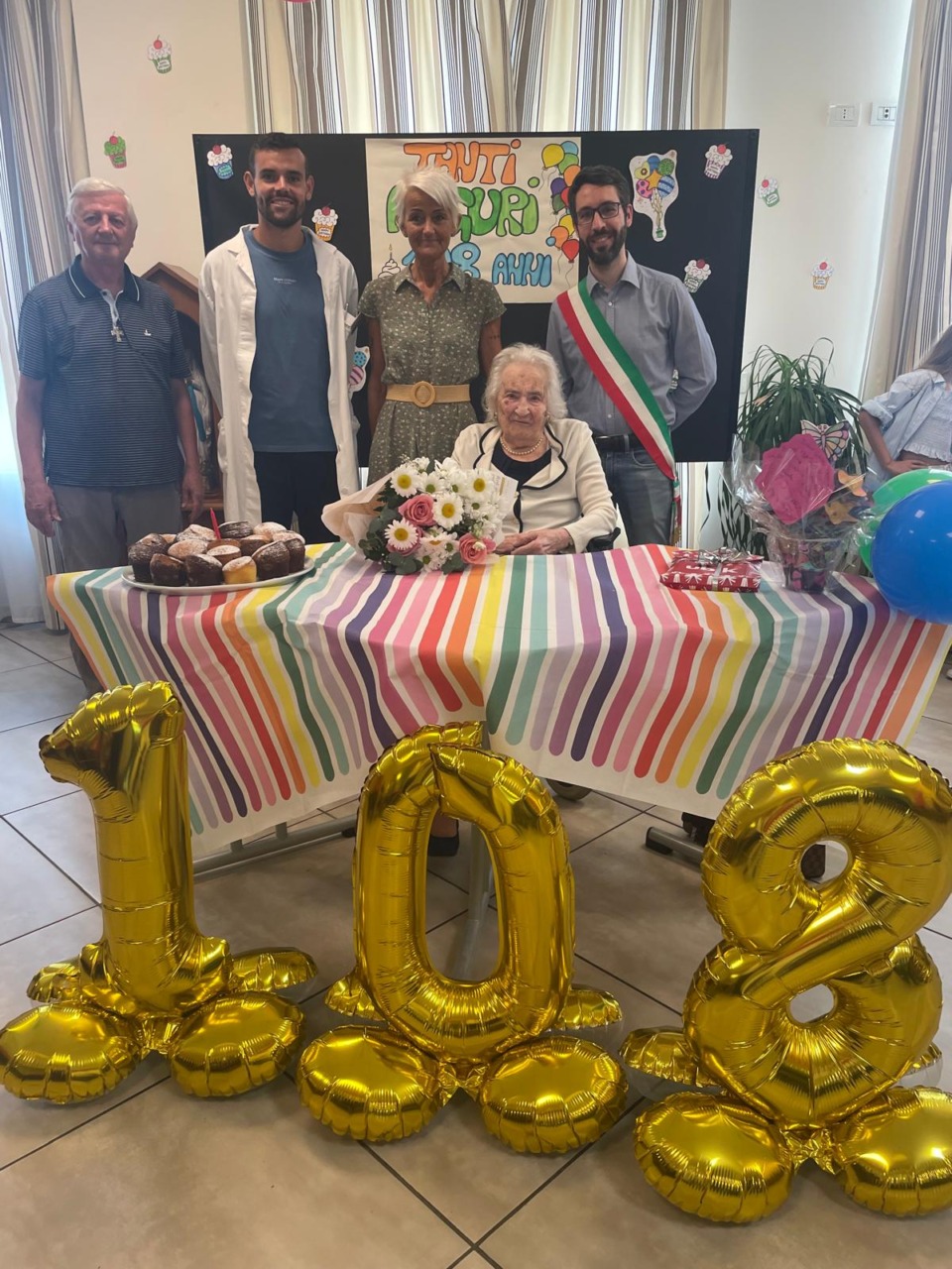 Angela Bariola compie 108 anni: una festa indimenticabile