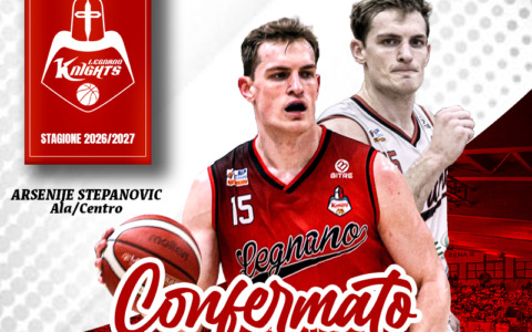 Arsenije Stepanovic resta con i Knights