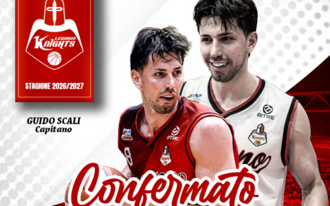 Guido Scali e Andrea Quinti restano nei Knights