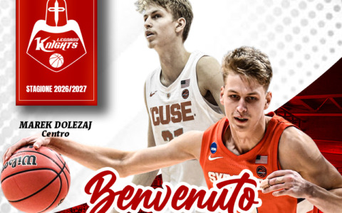 Completato il roster dei Knights per la stagione 2026/2027