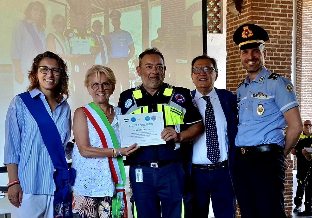 Encomio per la Protezione civile: oltre 200 ore di servizio alle Olimpiadi