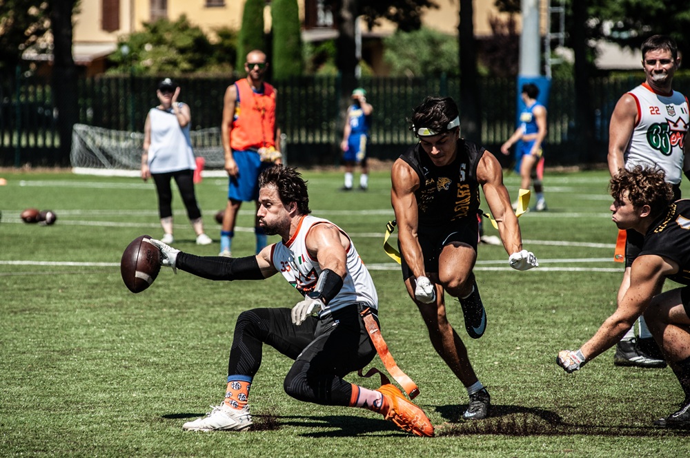 Flag football: i Frogs 65ers riconfermano la loro leadership nella Conference A
