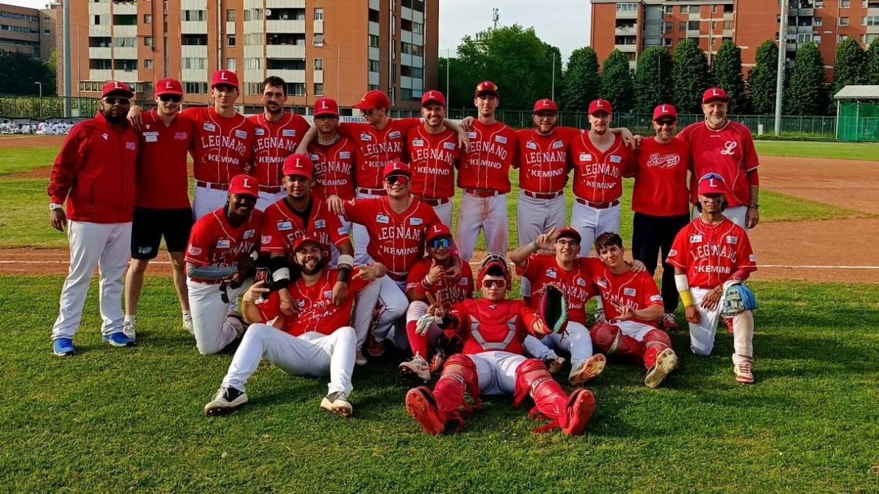 Il Legnano Baseball chiude la regular season imbattuto e punta alla semifinale playoff