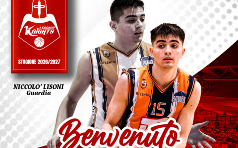 Knights: Lisoni completa il roster, Giglietti confermato assistant coach