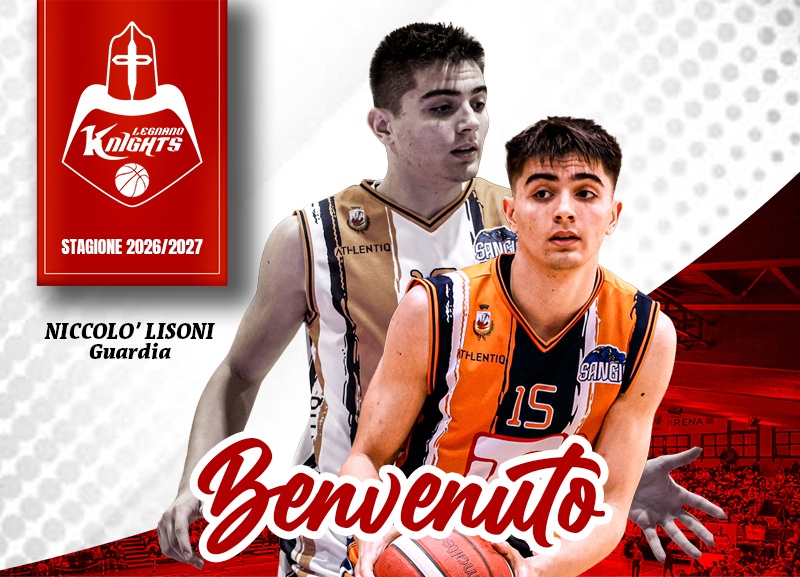 Knights: Lisoni completa il roster, Giglietti confermato assistant coach